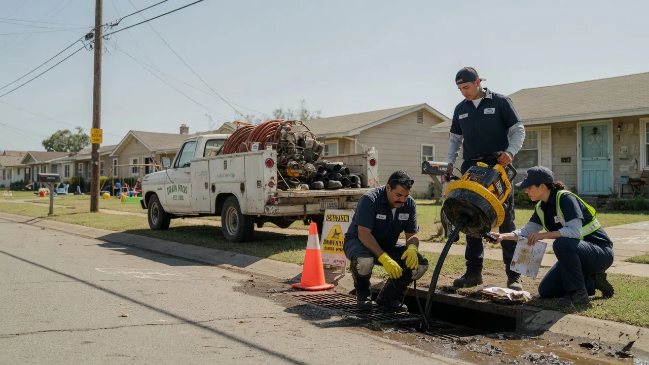 Drain Cleaning in Thicket, TX near me
